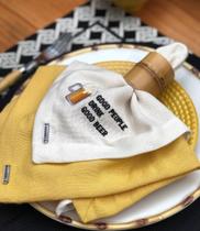 Conjunto com 6 guardanapos drink