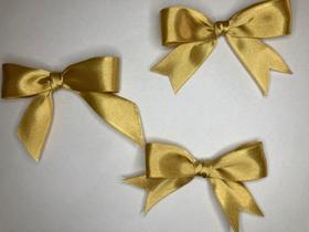 Conjunto com 6 Laços de Cetim na cor vermelha