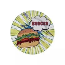 Conjunto com 6 Pratos de Sobremesa Burger Collection B Ø21cm Conjunto com 6 Pratos de Sobremesa Burger Collection B Ø21cm