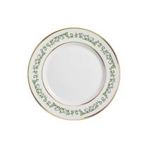 Conjunto com 6 Pratos de Sobremesa Classic Christmas Filete Ouro Ø21cm Conjunto com 6 Pratos de Sobremesa Classic Christmas Filete Ouro Ø21cm