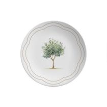 Conjunto com 6 Pratos de Sobremesa Coup Oliveira Ø21cm