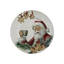Conjunto com 6 Pratos de Sobremesa Gingerbread Natal Ø21cm