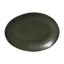 Conjunto com 6 Pratos de Sobremesa Oval Orgânico Greenery 22,5x16,5x2,5cm Conjunto com 6 Pratos de Sobremesa Oval Orgânico Greenery 22,5x16,5x2,5cm