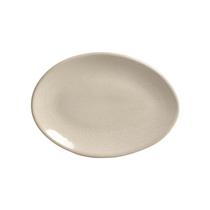Conjunto com 6 Pratos de Sobremesa Oval Orgânico Sol 22,5x16,5x2,5cm Conjunto com 6 Pratos de Sobremesa Oval Orgânico Sol 22,5x16,5x2,5cm
