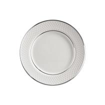 Conjunto com 6 Pratos de Sobremesa Relevo Silver Ø21cm