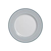 Conjunto com 6 Pratos de Sobremesa Renda Ø21cm
