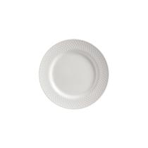 Conjunto com 6 Pratos de Sobremesa Split White Ø21cm