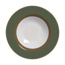 Conjunto com 6 Pratos Fundo Celebrate Verde Ø25cm