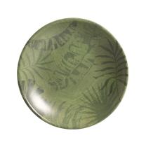 Conjunto com 6 Pratos Fundo Coup Palm Tree Olive Ø25cm