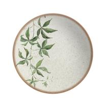 Conjunto com 6 Pratos Fundo Coup Tropical Leaves Ø25cm