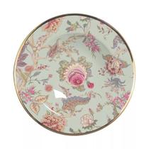 Conjunto com 6 Pratos Fundo Neomint Flowers Ø25cm