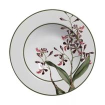 Conjunto com 6 Pratos Fundo Orquídeas Ø25cm