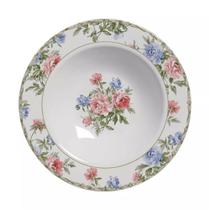 Conjunto com 6 Pratos Fundo Romântica 2 Ø25cm Conjunto com 6 Pratos Fundo Romântica 2 Ø25cm