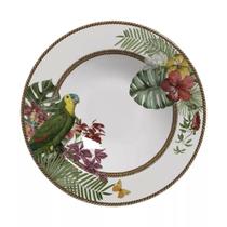 Conjunto com 6 Pratos Fundo Tropicos Ø25cm