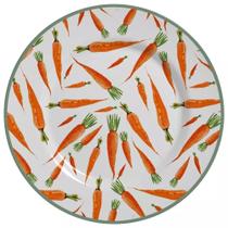 Conjunto com 6 Pratos Raso Bunny Pascoa Ø29cm Conjunto com 6 Pratos Raso Bunny Pascoa Ø29cm