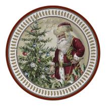 Conjunto com 6 Pratos Raso Cenas Natal Ø29cm