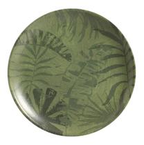 Conjunto Com 6 Pratos Raso Coup Palm Tree Olive 29Cm