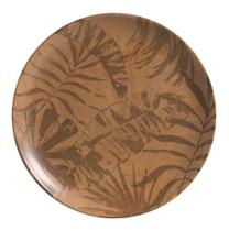 Conjunto com 6 Pratos Raso Coup Palm Tree Terracota Ø29cm - Alleanza Cerâmica