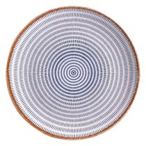 Conjunto com 6 Pratos Raso Coup Stoneware New Asteca Ø26cm Conjunto com 6 Pratos Raso Coup Stoneware New Asteca Ø26cm