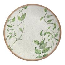 Conjunto Com 6 Pratos Raso Coup Tropical Leaves 29Cm