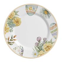 Conjunto Com 6 Pratos Raso Easter Colors 29Cm