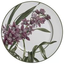 Conjunto com 6 Pratos Raso Orquídeas Ø29cm Conjunto com 6 Pratos Raso Orquídeas Ø29cm