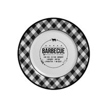 Conjunto com 6 pratos sobremesa barbecue plus Conjunto com 6 pratos sobremesa barbecue plus