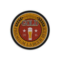 Conjunto com 6 pratos sobremesa beer plus -b