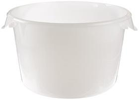 Conjunto com 6 Recipientes de Armazenamento de Alimentos Rubbermaid - 12L - Branco