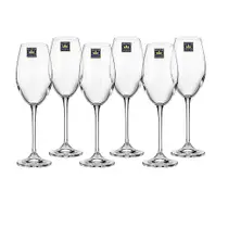 Conjunto com 6 Taças de Cristal 300ml para Vinho e Água Conjunto com 6 Taças de Cristal 300ml para Vinho e Água