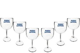 Conjunto com 6 taças Gin Bombay 580 ml