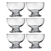 Conjunto com 6 Taças para Sobremesa Paulista em Vidro 220ml - Nadir Conjunto com 6 Taças para Sobremesa Paulista em Vidro 220ml - Nadir