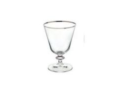 Conjunto com 6 taças para vinho bella em cristal ecológico 350ml 15,5cm