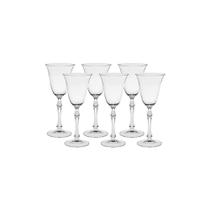 Conjunto com 6 Taças para Vinho Branco Parus em Cristal 185ml - Bohemia Conjunto com 6 Taças para Vinho Branco Parus em Cristal 185ml - Bohemia