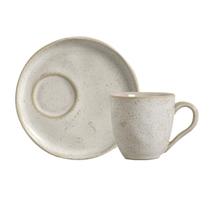 Conjunto com 6 Xícaras De Chá Bio 170ml com 6 Pires Descentralizado Latte Conjunto com 6 Xícaras De Chá Bio 170ml com 6 Pires Descentralizado Latte