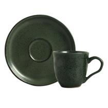 Conjunto com 6 Xícaras De Chá Orgânico 170ml com 6 Pires Bio Greenery