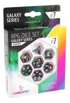 Conjunto Com 7 Dados Galaxy Series Aurora Conjunto Com 7 Dados Galaxy Series Aurora