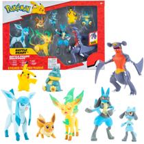 Conjunto com 8 Bonecos de Ação Pokémon (5-11cm) - Edição 2023