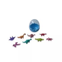 Conjunto com 8 Borrachas e 1 Case Formato Dino - School Basics Conjunto com 8 Borrachas e 1 Case Formato Dino - School Basics