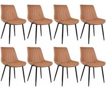 Conjunto com 8 Cadeiras para Sala de Jantar Tainá