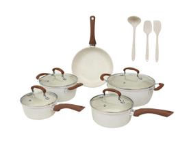 Conjunto com 8 Panelas de Indução