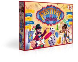 Conjunto com 9 Jogos - Festival de Jogos - Circo - Toyster