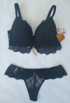 Conjunto com aro inteiro renda e joia Conjunto com aro inteiro renda e joia
