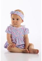 Conjunto com Bata e Short para Bebê Up Baby Conjunto com Bata e Short para Bebê Up Baby