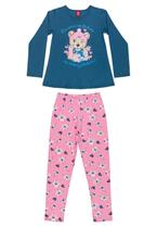 Conjunto com Blusa e Calça Infantil Feminino Bee Loop