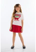Conjunto com Blusa e Saia Balonê Quimby Conjunto com Blusa e Saia Balonê Quimby