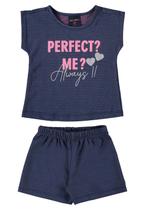 Conjunto com Blusa e Short para Bebê Menina Guloseima Conjunto com Blusa e Short para Bebê Menina Guloseima