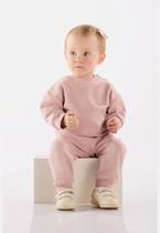 Conjunto com Blusão e Calça Nature Unissex para Bebê Up Baby