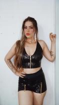 Conjunto com brilho lantejoula