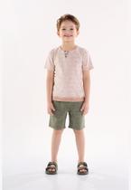 Conjunto com Camiseta e Bermuda Infantil para Menino Up Baby Conjunto com Camiseta e Bermuda Infantil para Menino Up Baby